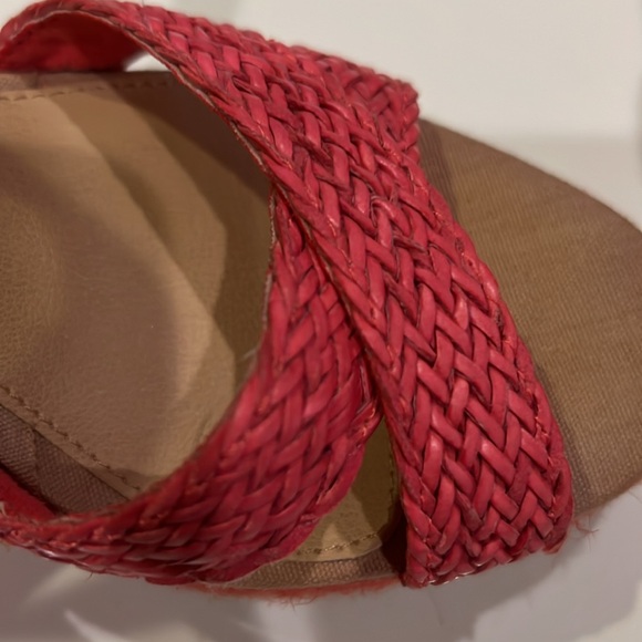 R2 Britney espadrille wedge platform sandal, woven detailed ankle strap - Picture 10 of 11